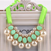 Simulated Bead Pearl Vintage Necklace