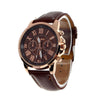 Beautiful Roman Numeral Leather Watch